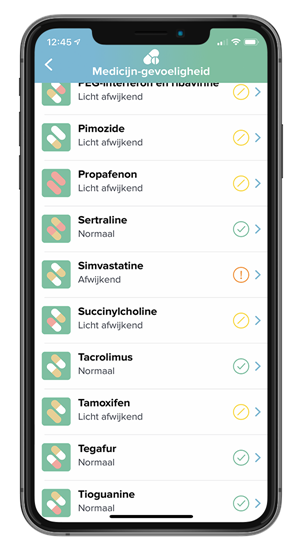 Medicatie op maat in de app